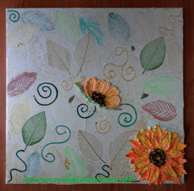 Pintura Mista - Helianthus
