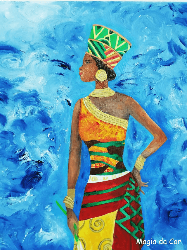 Oil - African Queen